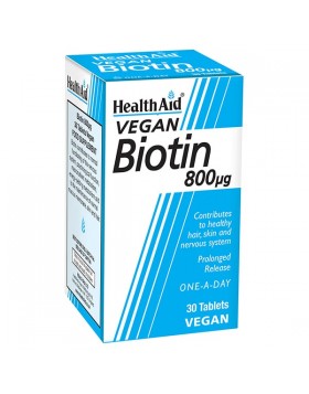 Health Aid Βiotin 800μg 30tabs