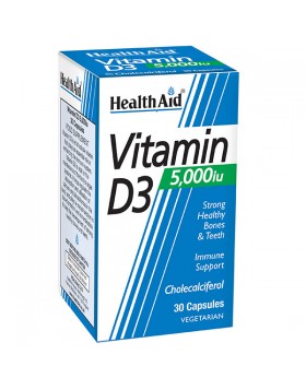 Health Aid Vitamin D3 5000 IU 30 tabs