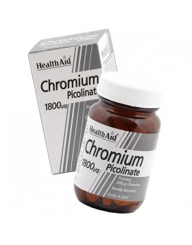 Health Aid Chromium Picolinate 1800 μg, 60tabs