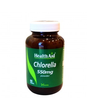 Health Aid Chlorella 550mg 60 ταμπλέτες