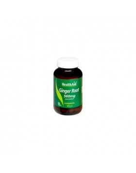 Health Aid Ginger Root 560mg 60tabs