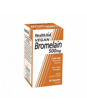 Health Aid Bromelain 500mg 30 caps