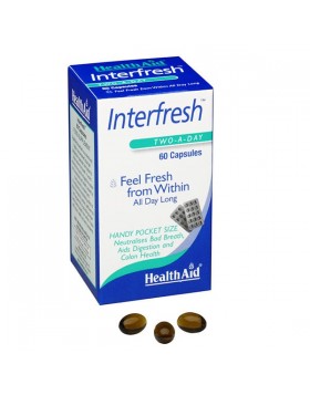 Health Aid Interfresh 60 Caps – Φυσική Φρεσκάδα Αναπνοής