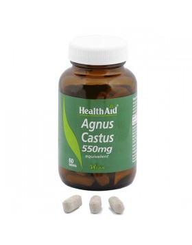 Health Aid Agnus Castus 550mg – 60 Ταμπλέτες για Γυναικεία Υγεία