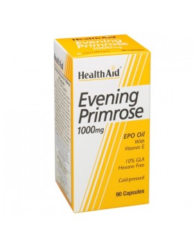 Health Aid Evening Primrose Oil 1000mg – 90 Κάψουλες για Εμμηνόπαυση
