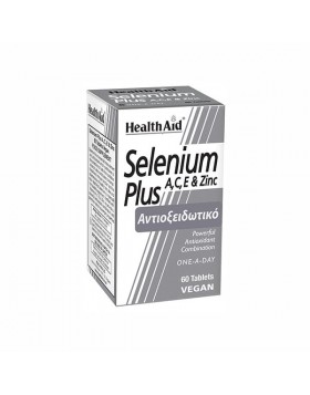 Health Aid Selenium 200μg Plus A, C, E & Zinc 60tabs