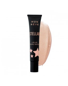 Mon Reve Stellar Liquid Highlighter 04 Rose Gold – Υγρό Highlighter 18 ml για Εντυπωσιακή Λάμψη