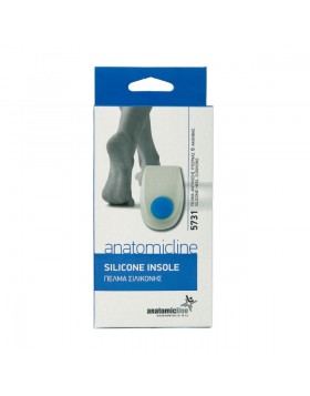Anatomic Line Πέλμα Σιλικόνης Ανύψωσης Πτέρνας & Άκανθας  1 Ζευγάρι (5731)
