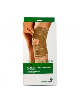 Anatomic Line Επιγονατίδα Ανοιχτή Αυτοκόλλητη 1τμχ με τρύπα One Size(5120) 