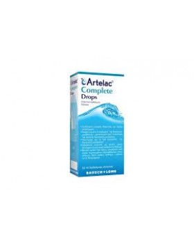 Bausch & Lomb Artelac Complete Λιπαντικό Οφθαλμικό Διάλυμα σε σταγόνες 10ml