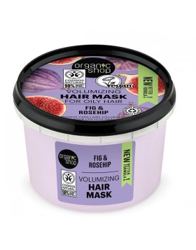 Organic Shop by Natura Siberica Volumizing Hair Mask Μάσκα Όγκου για Λιπαρά Μαλλιά 250ml