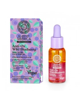 Natura Siberica Anti-OX Wild Blueberry Renewing Face Serum 30ml