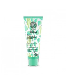 Natura Siberica Bereza Polar White Birch Pore Minimising Face Mask Mάσκα Ελαχιστοποίησης των Πόρων για Λιπαρή και Ακνεϊκή Επιδερμίδα 100ml
