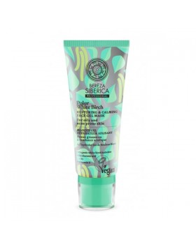 Natura Siberica Bereza Polar White Birch Restoring & Calming Face Gel Mask Μάσκα Προσώπου 100ml