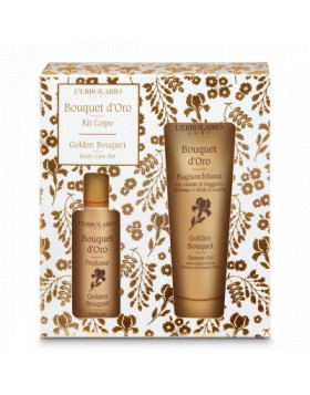 L'Erbolario Promo Pack Bouquet d' Oro Perfume 50ml & Shower Gel 100ml