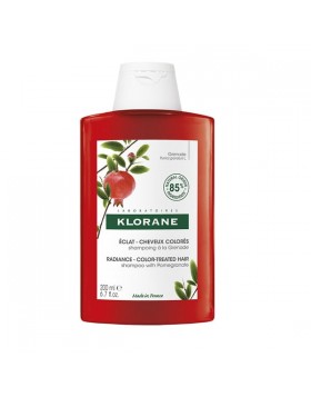 Klorane Shampoo with Pomegranate Σαμπουάν για Βαμμένα Μαλλιά με Εκχύλισμα Ροδιού BIO 200ml