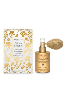 L’Erbolario Bouquet d' Oro Αρωματική Πούδρα Λάμψης 10g – Χρυσή Αίσθηση για Σώμα & Μαλλιά