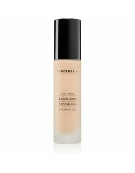 Korres Wild Rose Brightening Foundation SPF15 Άγριο Τριαντάφυλλ WRF2 30ml