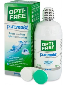 Alcon Opti-free Pure Moist Υγρό Φακών Επαφής 300ml