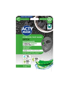 Acty Hydrogel Face Mask Detox with Vegetable Charcoal and Aloe Vera