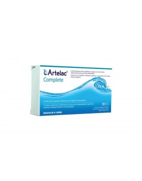 Bausch & Lomb Artelac Complete Λιπαντικές Οφθαλμικές Σταγόνες Μονοδόσεων 30 x 0.5ml