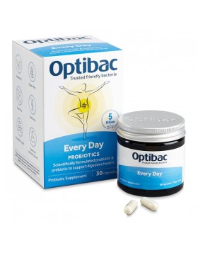 Optibac Probiotics For Every Day με Προβιοτικά & Πρεβιοτικά 30 caps