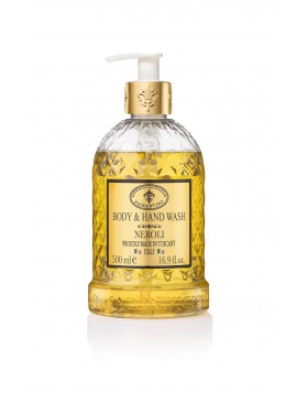 Saponificio Fiorentino Body & Hand Wash Neroli 500ml – Φυτικό Αφρόλουτρο & Σαπούνι Χεριών με Άρωμα Νερολί
