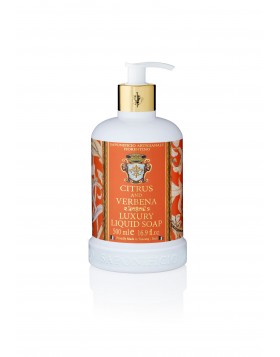 Saponificio Fiorentino Luxury Liquid Soap Citrus & Verbena 500ml – Υγρό Σαπούνι με Φρέσκο Άρωμα Εσπεριδοειδών & Βερβένας