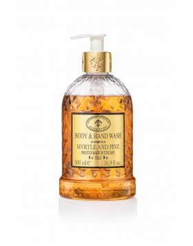 Saponificio Fiorentino Body & Hand Wash Myrtle & Pine 500ml – Αφρόλουτρο & Σαπούνι Χεριών με Μύρτιλο και Πεύκο