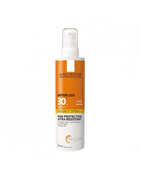 La Roche Posay Anthelios Invisible Spray SPF30 Αόρατο Αντηλιακό Σπρέι με Υψηλή Προστασία, 200ml