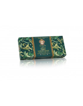 Saponificio Fiorentino Vetiver & Argan – Σετ 3 Φυτικά Σαπούνια 125g με Άρωμα Βετιβέρ και Έλαιο Αργκάν για πολυτελή περιποίηση