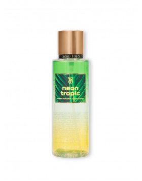Victoria's Secret Body Mist Neon Tropic 250ml – Bright Bergamot & Sandalwood, Αρωματικό Σπρέι Σώματος