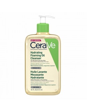 CeraVe Hydrating Foaming Oil Cleanser Λάδι Καθαρισμού Προσώπου & Σώματος 473ml