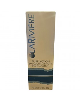 Lariviere Pure Action Matt Emulsion 50ml – Ματ Ενυδατική Κρέμα Προσώπου για Λιπαρή & Μικτή Επιδερμίδα με Ρύθμιση Σμήγματος