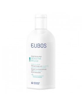 Eubos Sensitive Shower & Cream Απαλό υγρό καθαρισμού,200ml