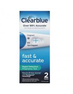 Clearblue Διπλό Τεστ Εγκυμοσύνης Γρήγορης Ανίχνευσης 2τμχ