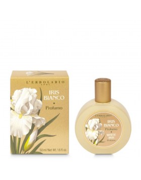 L'Erbolario Iris Bianco Άρωμα 50ml – Φίνο, θηλυκό και διακριτικό άρωμα με λευκή ίριδα για κομψή, καθημερινή φρεσκάδα