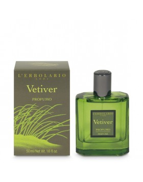 L'Erbolario Vetiver Άρωμα Ανδρικό 50ml – Ξυλώδες, δροσερό και εκλεπτυσμένο Eau de Parfum για δυναμικούς άνδρες