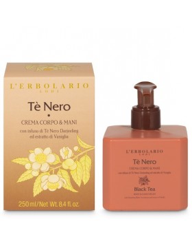 L'Erbolario Te Nero Body & Hand Cream 250ml – Κρέμα Σώματος & Χεριών