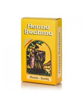 Henna Brahma Powder Βαφή Μαλλιών Ξανθό, 80g