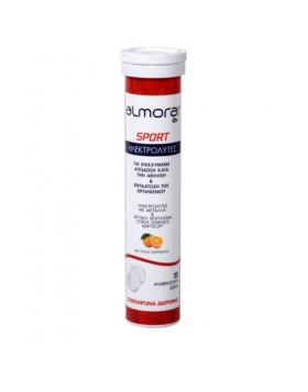 Almora Plus Sport Ηλεκτρολύτες Πορτοκάλι – 20 Αναβράζουσες Ταμπλέτες