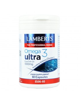Lamberts Omega 3 Ultra Pure Fish Oil 1300mg – 60 Κάψουλες