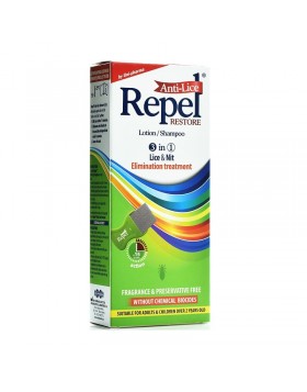 Uni-Pharma Repel Anti-lice Restore Lotion/Shampoo 200gr