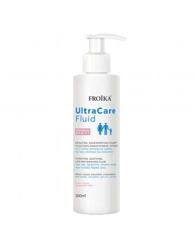 Froika Ultra Care Fluid 200ml Ενυδατικό, Καταπραϋντικό Ελαφρύ Γαλάκτωμα για Πολύ Ξηρό & Ευαίσθητο Δέρμα με Τάση Ατοπίας & Κνησμού