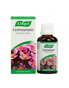 A.Vogel Centaurium Φυτικό Πεπτικό Βοήθημα για την Ανακούφιση των Συμπτωμάτων της Γαστροοισοφαγικής Παλλινδρόμησης Βάμμα από Φρέσκο Κενταύριο, 50ml