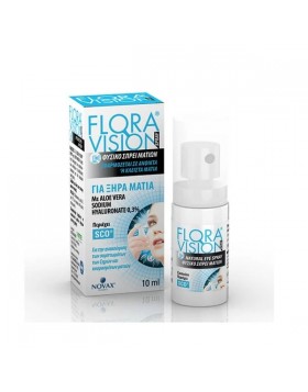 Novax Pharma Flora Vision Spray για Ξηρά Μάτια 10ml