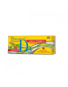 Medichrom Extra Delta Vitamin D3 4000IU 30 ταμπλέτες | Υψηλή Δόση D3 για Ανοσία & Οστά