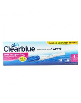 Clearblue Τεστ Εγκυμοσύνης Γρήγορη Ανίχνευση 1τμχ