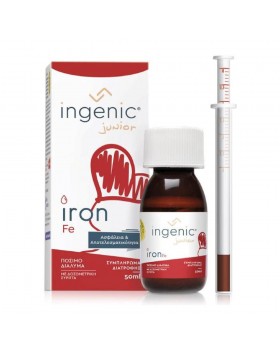 Ingenic Junior Iron Πόσιμο Διάλυμα 50ml