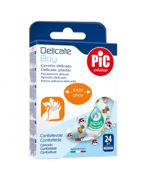 Pic Delicate Boy Παιδικά Τσιρότα 19x72mm 24τμχ